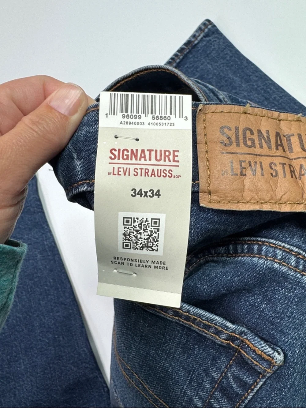 Levi's Loose Flex Vintage Inspired Denim Jeans Size 34x34 NWT